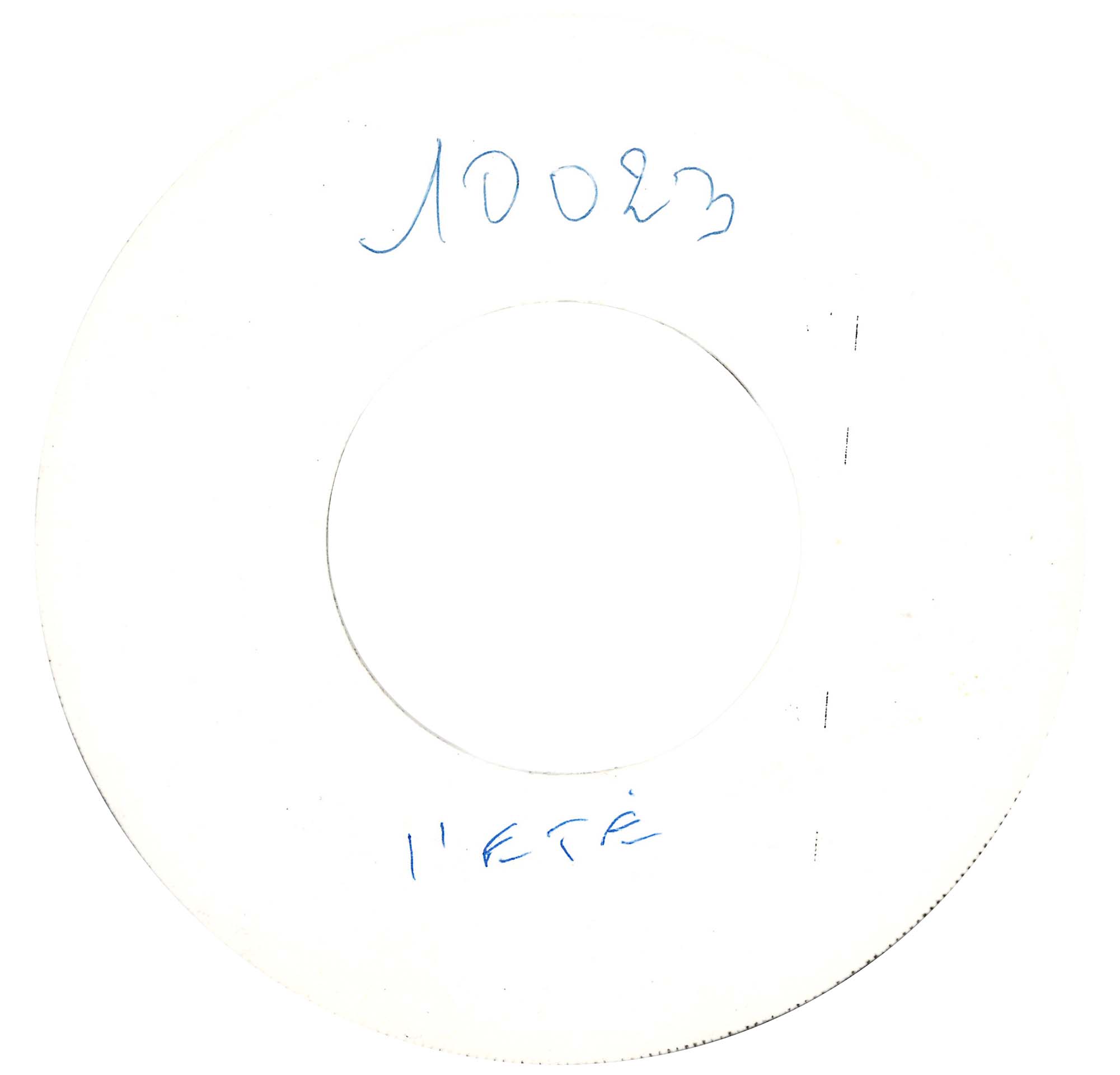 Test pressing C'est cela l'amour France Gall Atlantic 10023 rondelle manuscrite
