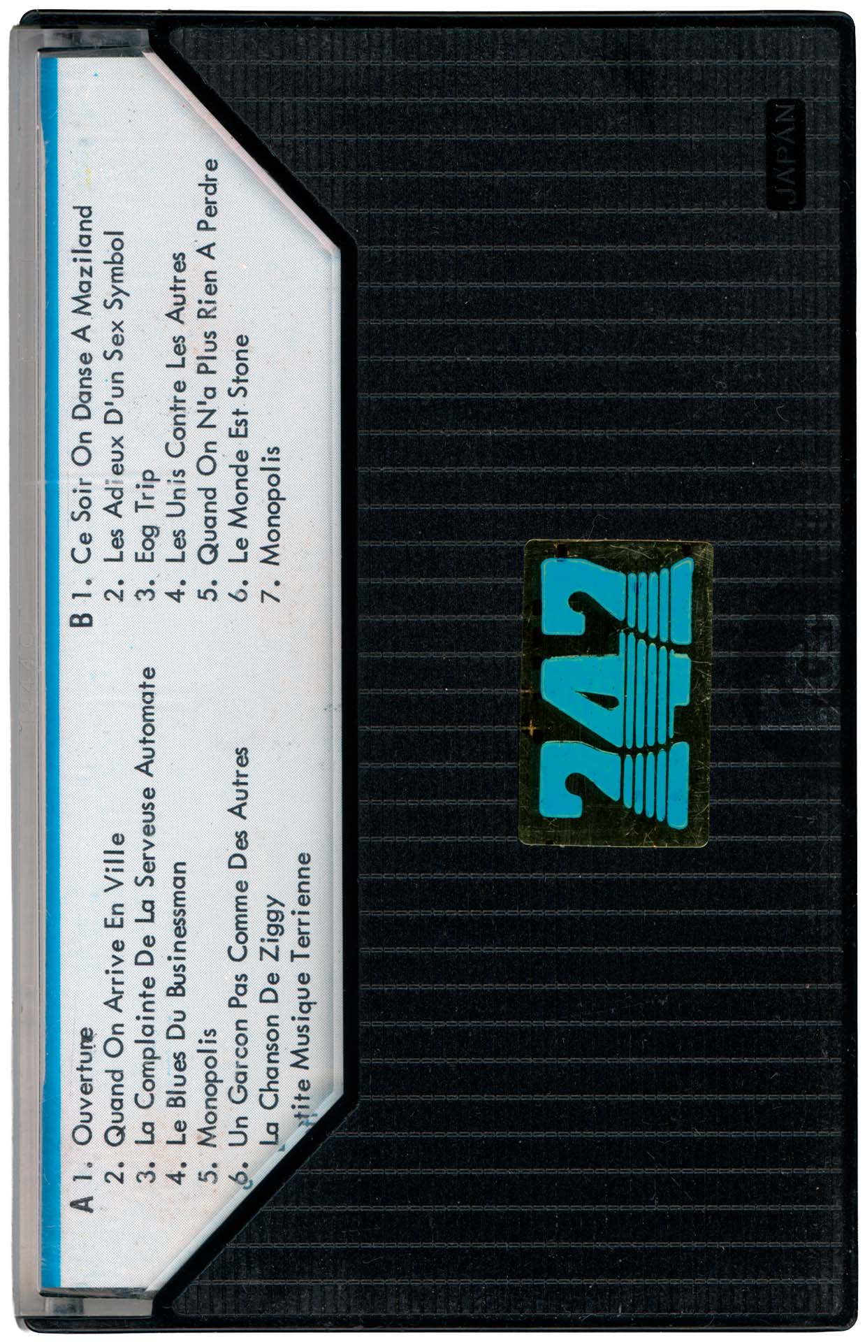 Cassette Starmania 747 Variety Japan 1385 1978 édition non officielle