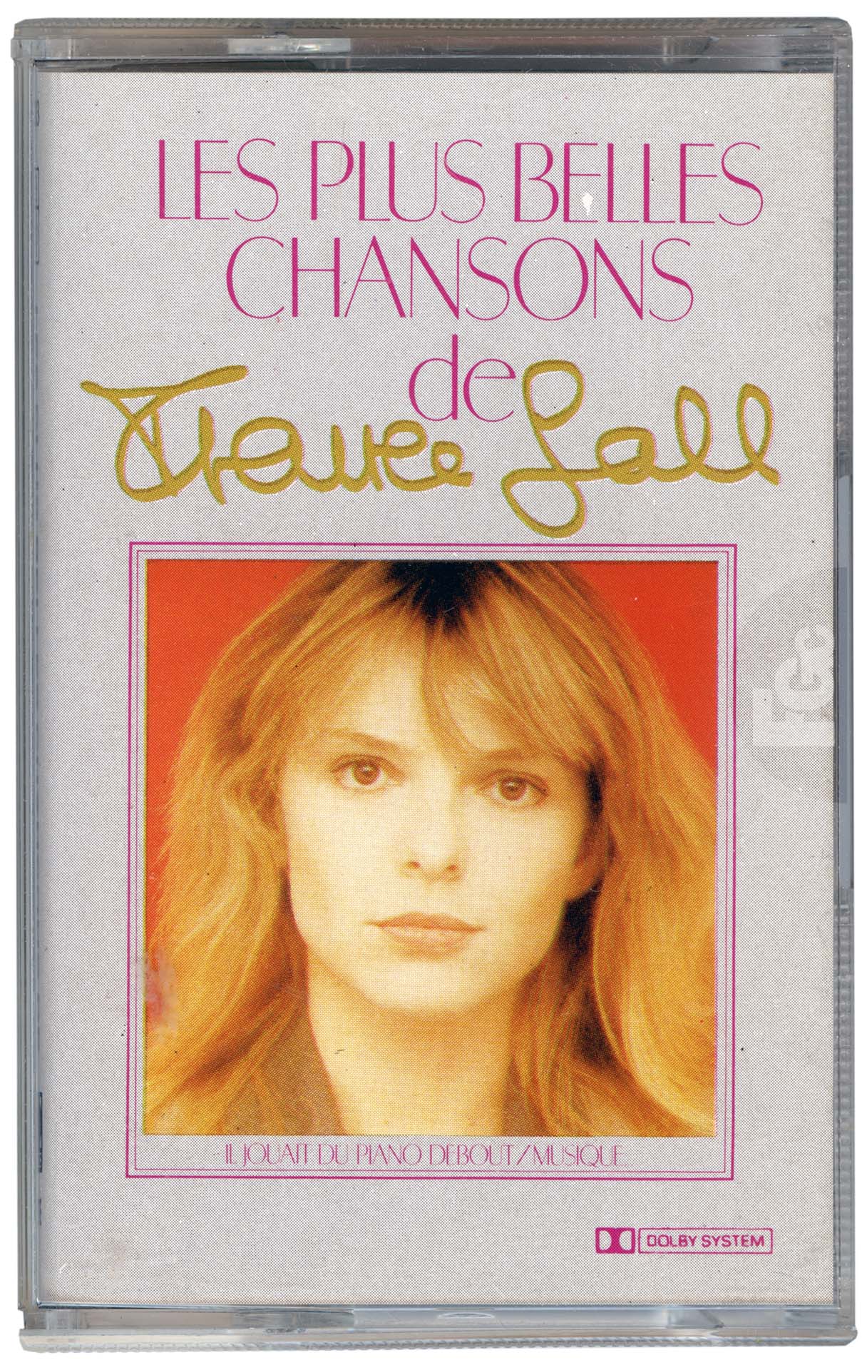 Cassette Les plus belles chansons France Gall WEA 450823 1982 édition noire transparente