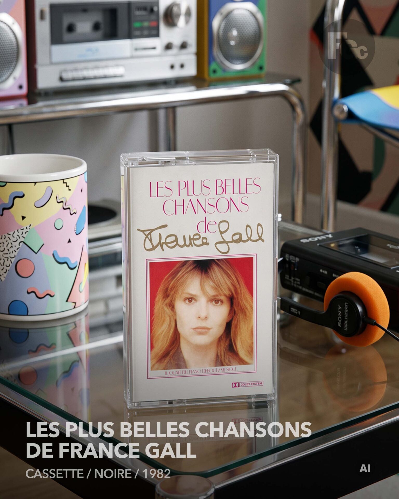 Les plus belles chansons de France Gall | Cassette | Édition noire Les plus belles chansons de France Gall | Cassette | Édition noire