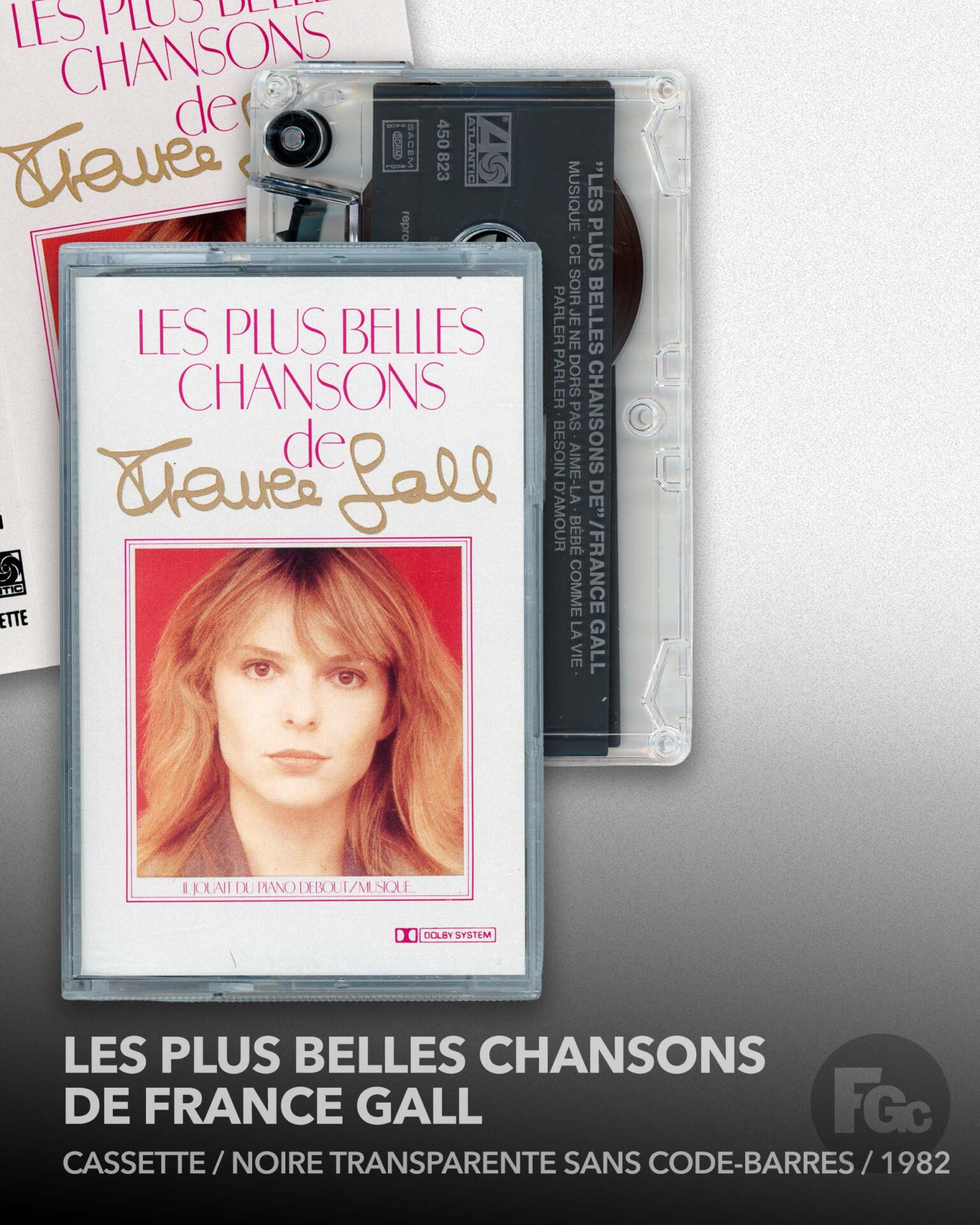 Les plus belles chansons de France Gall | Cassette | Édition noire transparente (sans code-barres) Les plus belles chansons de France Gall | Cassette | Édition noire transparente (sans code-barres)