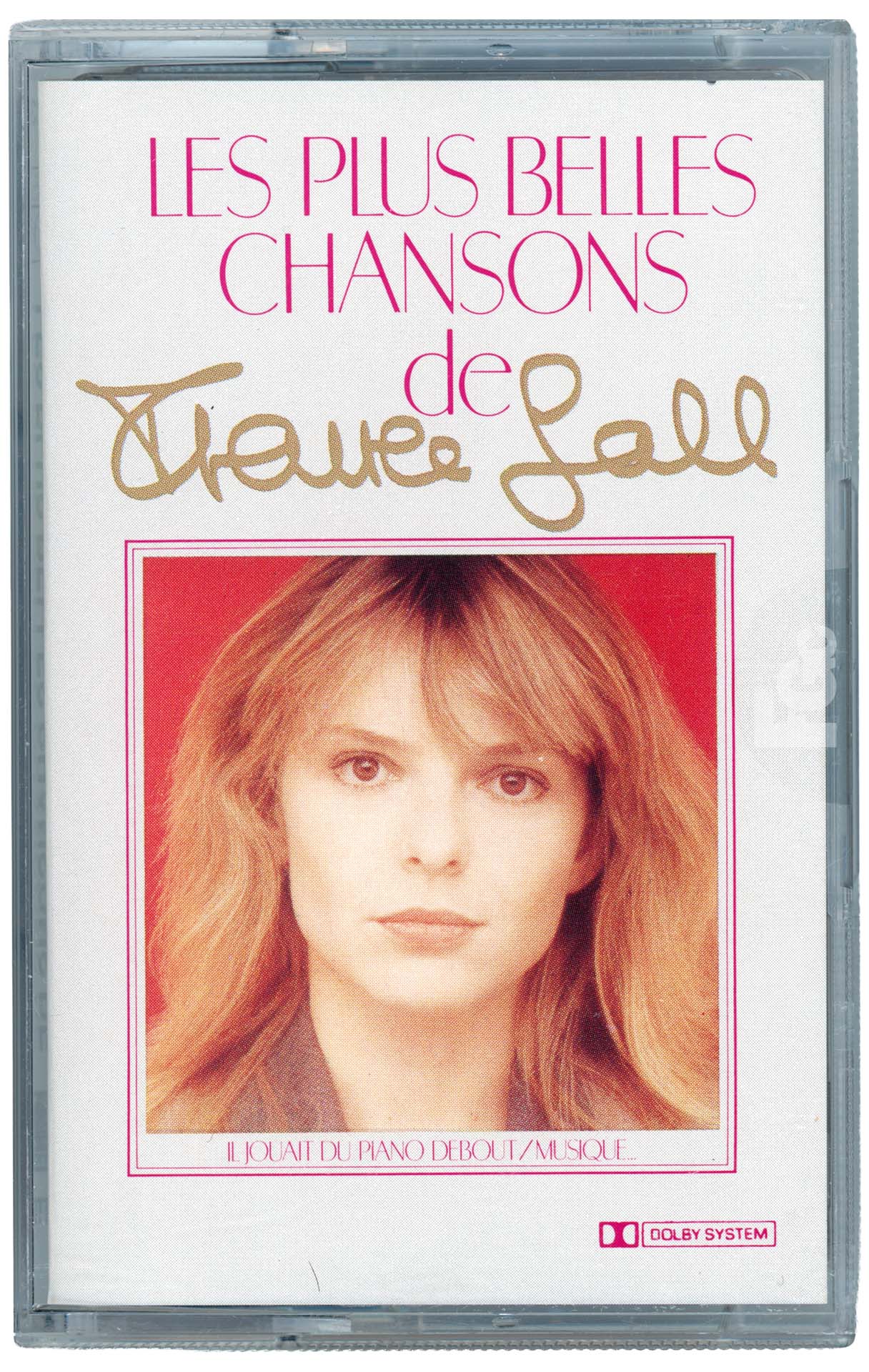 Cassette Les plus belles chansons France Gall WEA 450823 1982 édition noire transparente