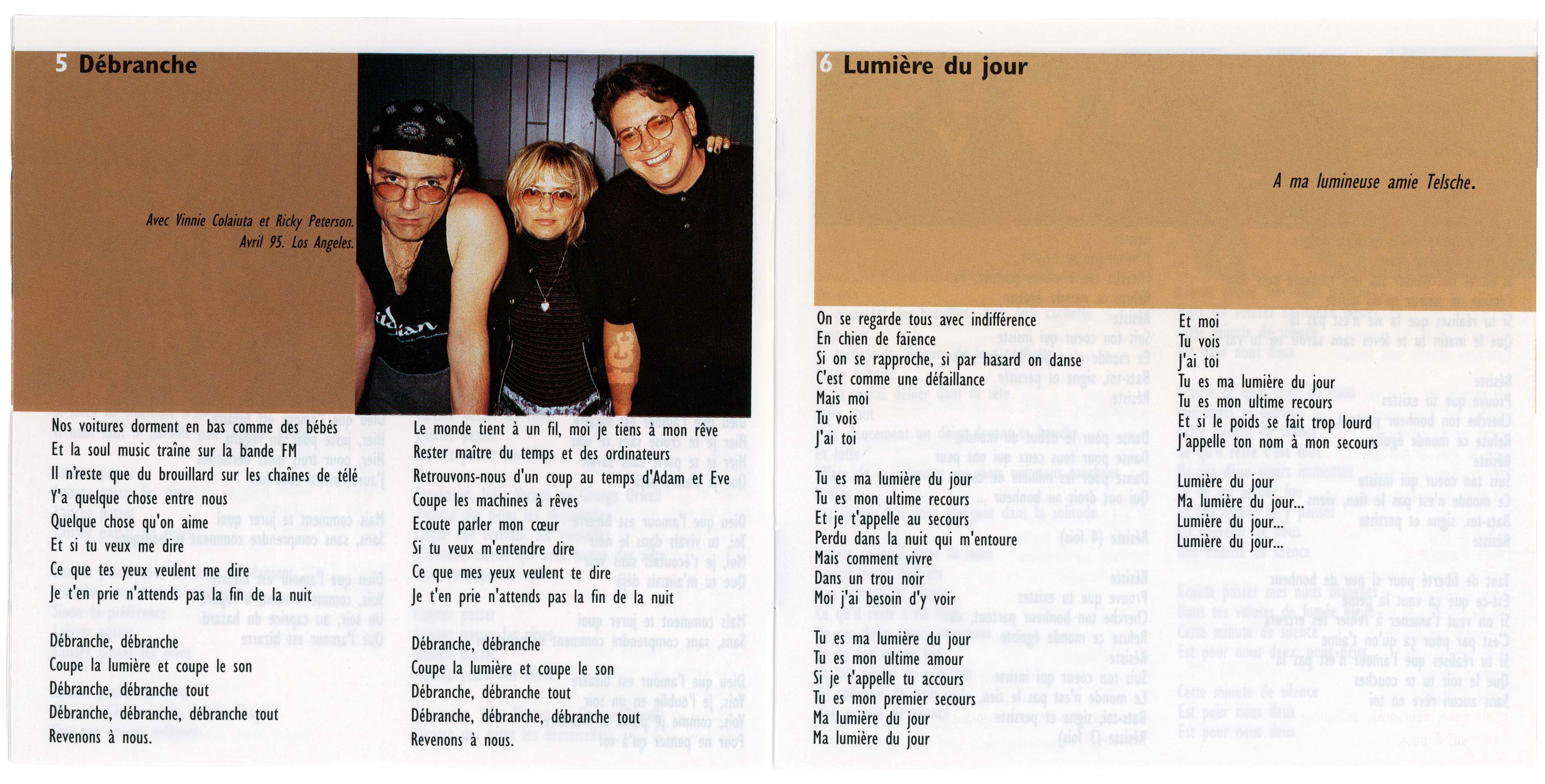 CD album France de France Gall Warner 0630 14008-2 1996 fourreau orange single inédit