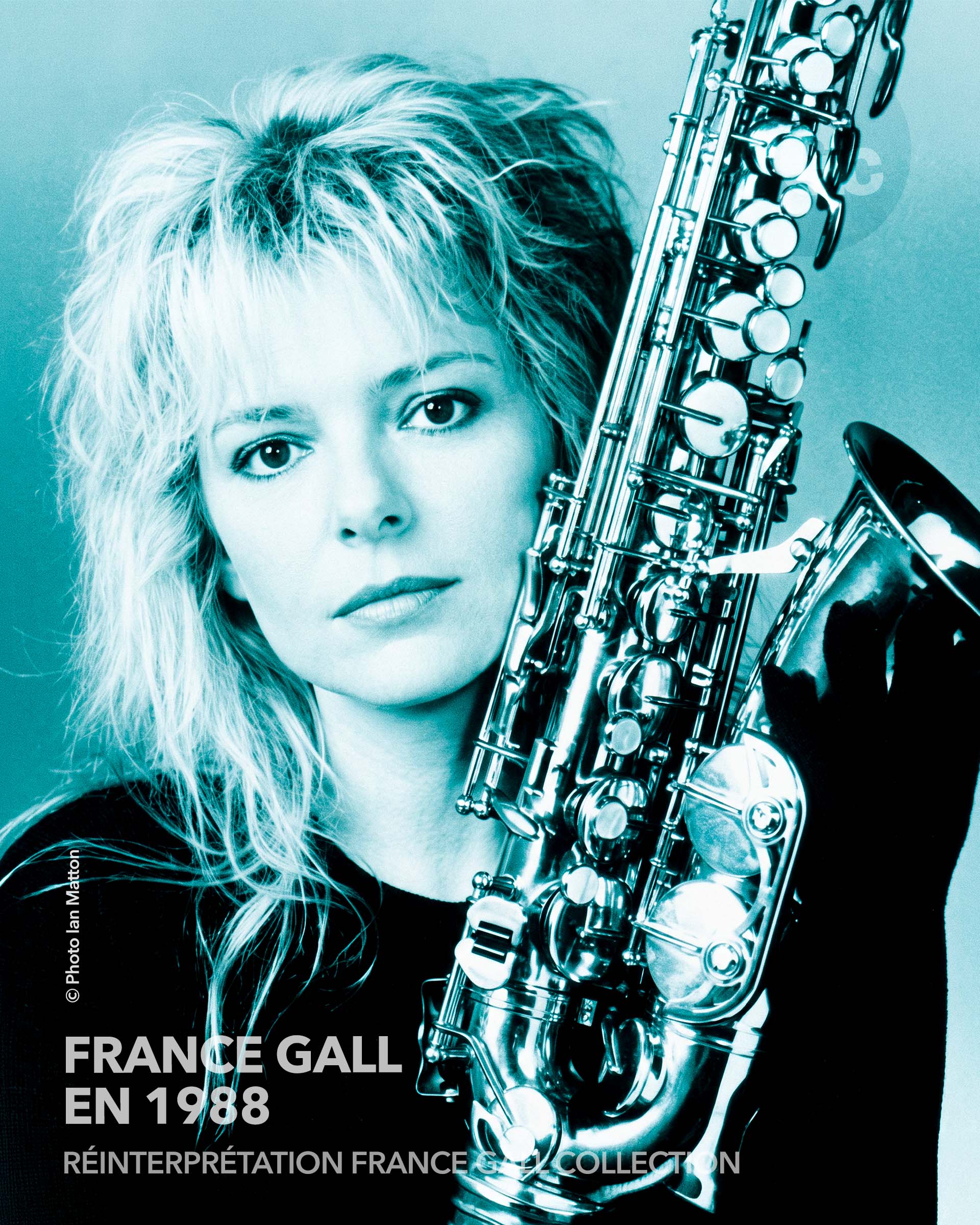 Passionnément | France Gall | CD | Photo de Ian Matton réinterprétée par France Gall Collection