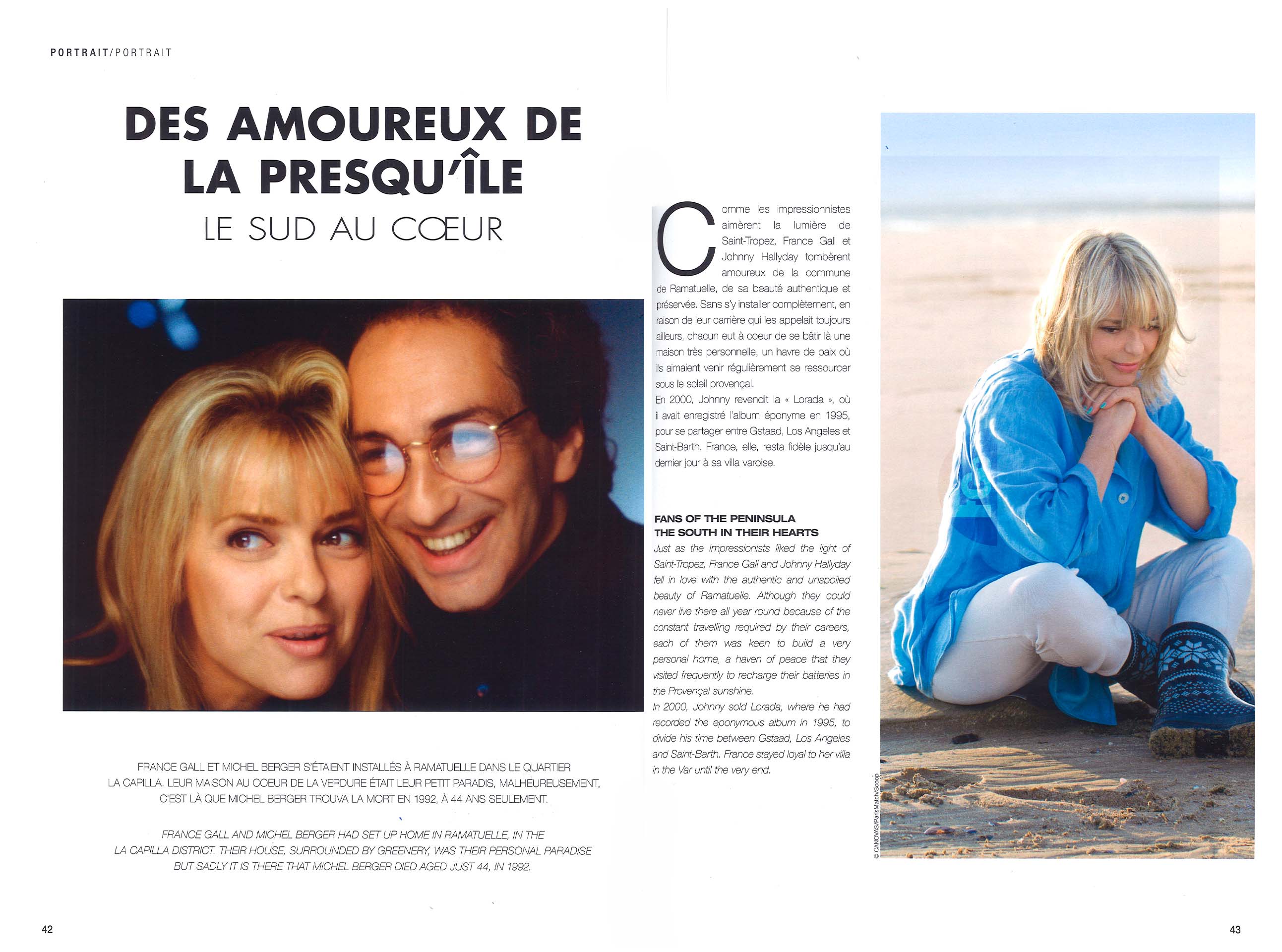 Article Mer & Port Saint-Tropez, France Gall Ramatuelle