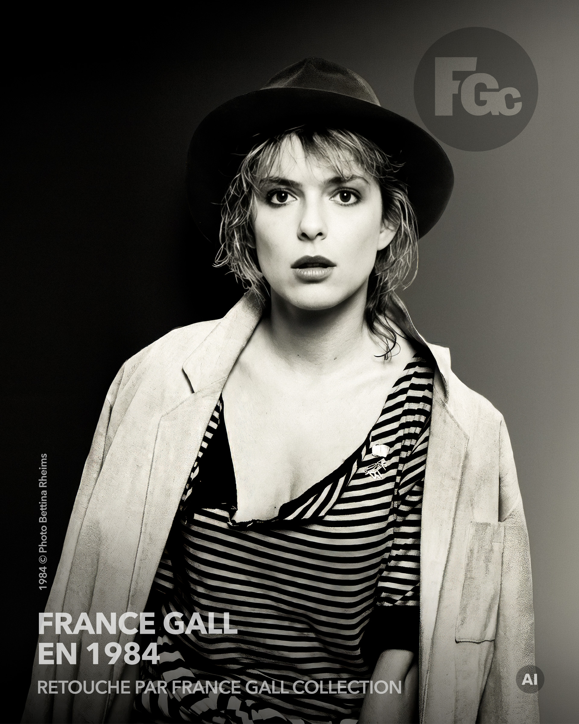 1984 © Photo Bettina Rheims | Retouche par France Gall Collection